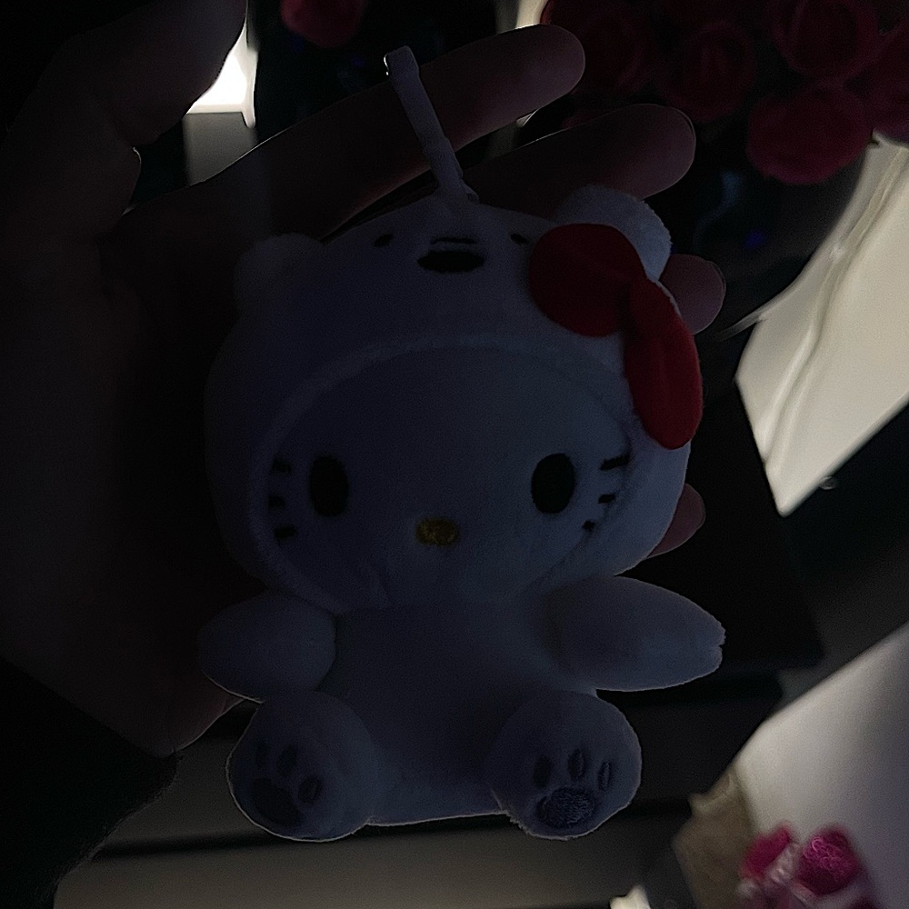 Hello Kitty Plush Keychain